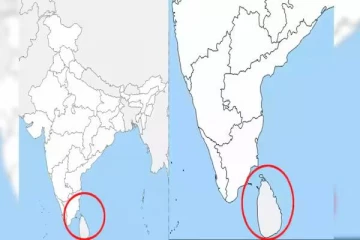 இந்தியா மேப்பில் இலங்கை நாடும் காட்டப்படுவதற்கான காரணம் என்ன?
