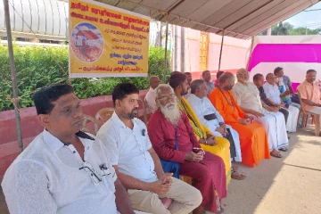 யாழில் முன்னெடுக்கப்படும் அடையாள உண்ணாவிரத போராட்டம் (video)