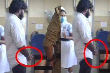 மருத்துவமனையிலும் கைவிலங்குடன் ஊடகவியலாளர்; வெளியான சர்ச்சை புகைப்படம்