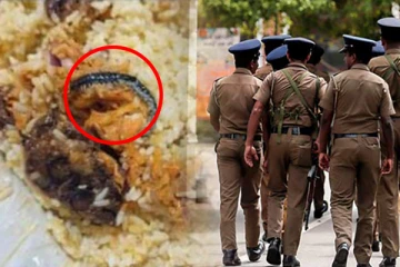 உணவு பொதியில் பூரான் : திருகோணமலையில் சம்பவம்