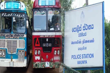 வவுனியாவில் அரச மற்றும் தனியார் பேருந்து ஊழியர்களுக்கு இடையில் மோதல்