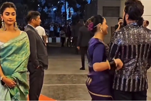 ஜெனிலியா தன் கணவரை கொஞ்சியதை வயித்தெரிச்சலுடன் பார்த்த பூஜா ஹெக்டே | Pooja Hegde Viral Video