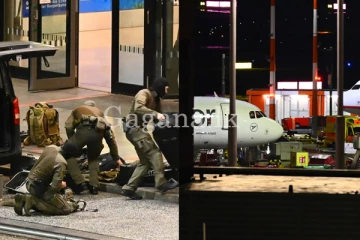 දරුවන් ප්‍රාණ ඇපයට අරන් ගුවන් තොටුපොළක්ම වැසූ පියෙක්. - (VIDEO)