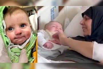 துருக்கி இடிபாடுகளில் இருந்து மீட்கப்பட்ட அதிசய குழந்தை: இறந்து விட்டதாக கருதப்பட்ட தாயுடன் மீண்டும் இணைப்பு