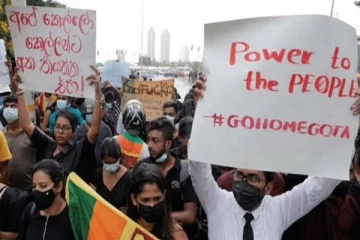 அதிபர் கோத்தபய ராஜபக்சே பதவி விலகும் வரை போராட்டம் தொடரும் - போராட்டக்காரர்கள் அறிவிப்பு..!