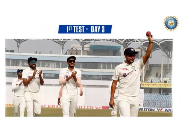 இந்தியா - வங்காளதேச டெஸ்ட் தொடர் - 5 விக்கெட்டுக்களை வீழ்த்தி குல்தீப் யாதவ் சாதனை...!