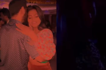 இரவு பார்ட்டியில் அரை குறை ஆடையுடன் ஆண் நண்பர்களோடு ஆட்டம் போட்ட பிரபல நடிகை : எல்லை மீறியதால் முகம் சுளிக்கும் நெட்டிசன்கள்