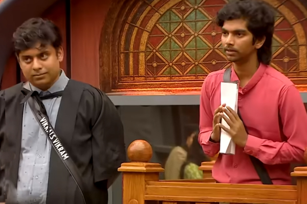 Bigg Boss: காதலுக்கு நியாயம் கேட்ட ஆதிரை! கூண்டில் நின்று மன்னிப்பு கேட்ட எப்ஃஜே | Bigg Boss 9 Fj Apology Aadhirai In Court Bigg Boss: காதலுக்கு நியாயம் கேட்ட ஆதிரை! கூண்டில் நின்று மன்னிப்பு கேட்ட எப்ஃஜே | Bigg Boss 9 Fj Apology Aadhirai In Court
