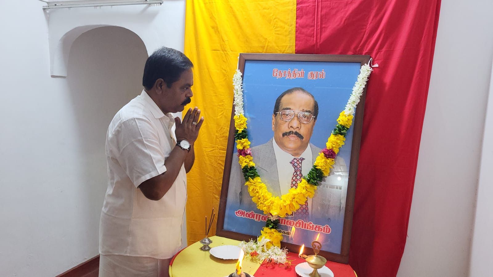 சிவஞானம் சிறீதரன் தலைமையில் அன்ரன் பாலசிங்கத்தின் நினைவேந்தல் 5 Gallery