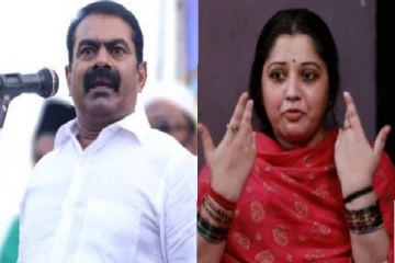 இப்படி வீர வசனம் பேசுறீங்க; முதல்வர் வீட்டுக்கு சென்று பம்முனது யாரு? சீமானை விளாசிய விஜயலட்சுமி!