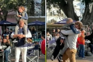 அப்பாவை தேடி அழுத சிறுவன்! தோளில் சுமந்து கொண்டு உதவிய மக்கள்...இருவரும் இணைந்த நெகிழ்ச்சி காட்சி