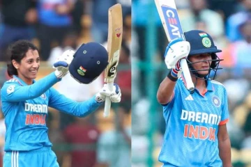 ஒரே இன்னிங்சில் சதம் விளாசிய ஸ்மிருதி மந்தனா, ஹர்மன்பிரீத்! 325 ரன் குவித்த இந்திய அணி