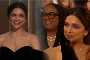 ஆஸ்கர் மேடையில்... கண்ணீர் சிந்திய தீபிகா படுகோன்....