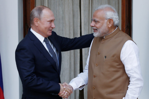 இந்தியா சென்ற ரஷ்ய ஜனாதிபதிக்கு அமோக வரவேற்பு | Warm Welcome For Russian President In India