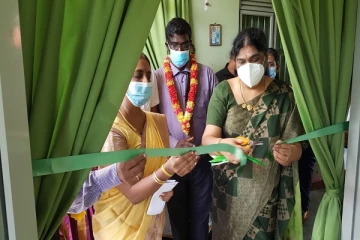 கிளிநொச்சி சித்த ஆதார  வைத்தியசாலையின் பெண்கள் விடுதி  திறந்து வைப்பு