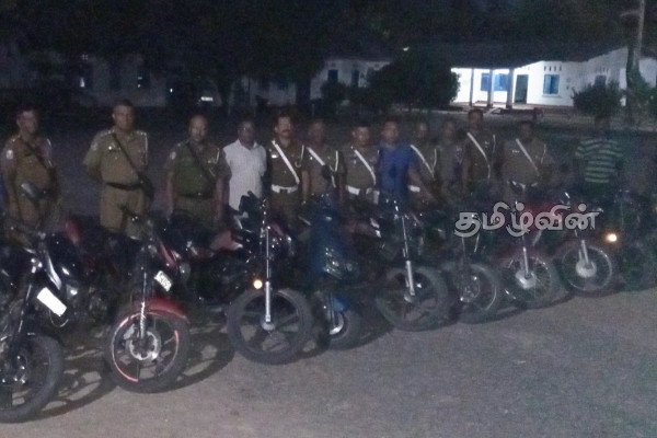 சம்மாந்துறை பொலிஸ் பிரிவில் கைப்பற்றப்பட்ட 17 மோட்டார் சைக்கிள்கள் | Police Recoverd 17 Bikes In Sammanthura