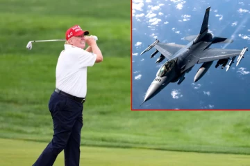 ட்ரம்ப் கோல்ஃப் ரிசார்ட்டில் வான்வழி ஊடுருவல்: அதிரடியாக செயல்பட்ட F-16 போர் விமானம்