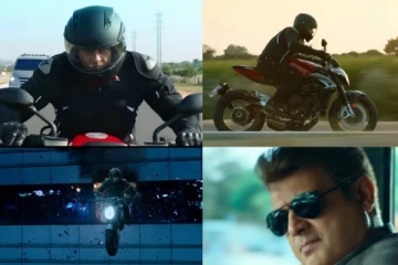 பைக்கில் இருந்து தவறி விழுந்த அஜித் - ஆச்சரியமூட்டும் வலிமை மேக்கிங் வீடியோ