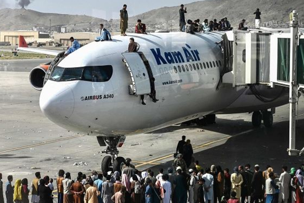 வெளியேற விரும்புவோரை அப்புறப்படுத்தும்வரை அமெரிக்க ராணுவம் காபூலில் நிற்கும் - ஜோ பைடன் அதிரடி | Jo Bieden Byte Safe Afghans In Kabul