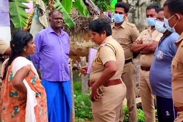 கர்ப்பிணி மனைவியை கொல்ல நினைத்து, குழந்தையின் தலையில் கல்லை போட்டு கொன்ற கணவன்!