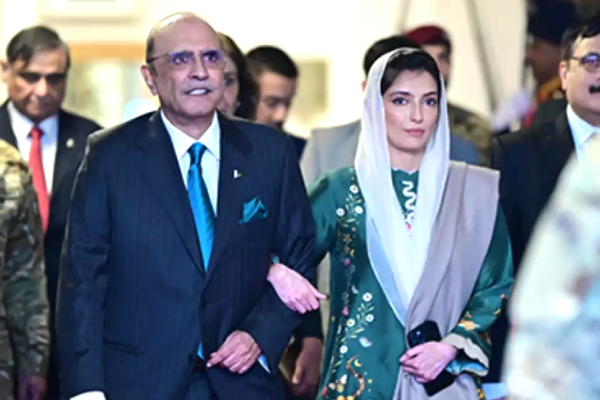 Pakistan President Asif Ali Zardari, Pakistan First Lady, Aseefa Bhutto Zardari, Pakistan First Lady Aseefa Bhutto, மனைவி இல்லை., மகளை நாட்டின் முதல் பெண்மணியாக அறிவித்த பாகிஸ்தான் ஜனாதிபதி