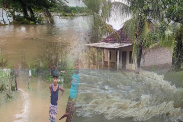 முல்லைத்தீவில் தொடர்ச்சியான மழை வெள்ளத்தினால் 573 பேர் பாதிப்பு (படங்கள்)