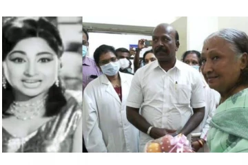 சிகிச்சைக்கு பணமின்றி தவித்த நடிகை ஜெயக்குமாரி - நேரில் சந்தித்து உதவிக்கரம் நீட்டிய அமைச்சர் மா.சுப்பிரமணியன்