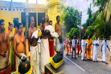 மட்டக்களப்பில் ஆரம்பமான கதிர்காம புனித பாதயாத்திரை