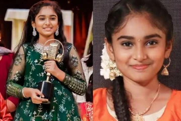 சூப்பர் சிங்கர் 9 டைட்டில் வின்னர் ஸ்ரீநிஷா இது!! இப்படி வளர்ந்துட்டாங்க.