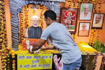 மோடிக்காக விரலை அறுத்த இளைஞரால் அதிர்ச்சி!