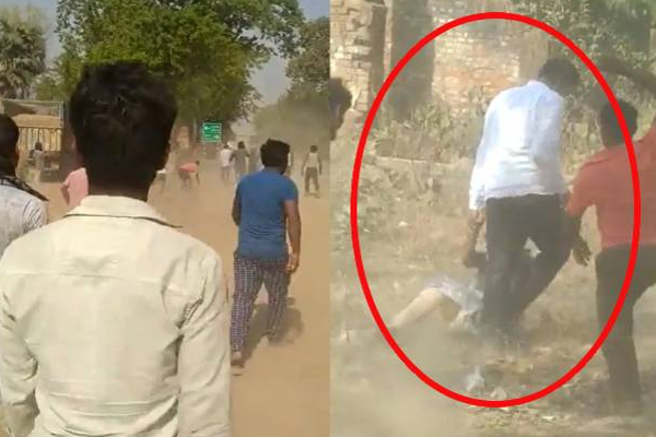மணல் கொள்ளை: பெண் அதிகாரியின் தலை முடியை பிடித்து கொடூர தாக்கிய கும்பல்! | Sand Theft Attacked The Female Officer Her Hair