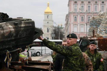 போர் தொடங்கிய பின்னர் முதல் முறையாக... உக்ரைனில் கனேடிய ராணுவ தளபதி