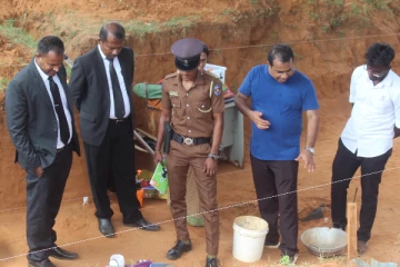 கொக்குத்தொடுவாய் மனித புதைகுழி அகழ்வு பணி நிறுத்தப்படும் நிலை: சட்ட வைத்திய அதிகாரி வாசுதேவ