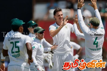 இலங்கை அணியை 42 ஓட்டங்களுக்குள் மட்டுப்படுத்திய தென்னாபிரிக்கா