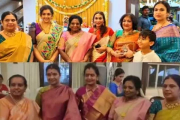 ரஜினி வீட்டில் கூடிய பிரபலங்கள் - துர்கா ஸ்டாலின் முதல் நடிகை மீனா வரை!