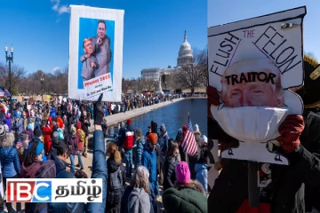 அமெரிக்காவில் ட்ரம்ப், எலோன் மஸ்க்கிற்கெதிராக வெடித்தது போராட்டம்