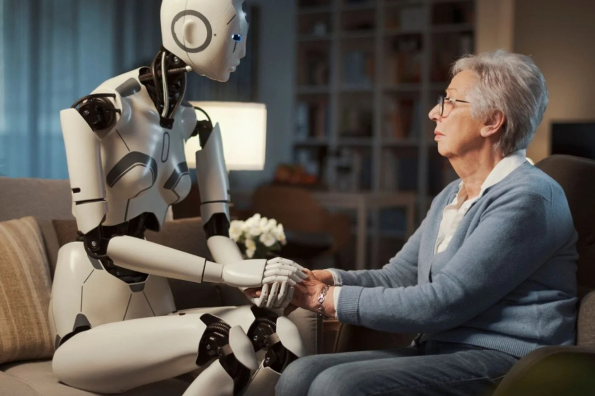 சீனாவில் முதியோர் பராமரிப்புக்கு ரோபோ | Robot For Elderly Care In China