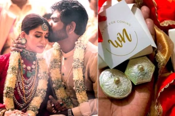 நயன் - விக்கி திருமணத்தில் கலந்து கொண்டவர்களுக்கு தங்கமா? ஆடம்பரமாக நடந்த கல்யாணம்..