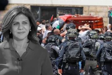 பாலஸ்தீன பெண் பத்திரிக்கையாளர் இறுதிச்சடங்கில் தாக்குதல்.. இஸ்ரேலிய படை வெறிச்செயல்! பரபரப்பு காணொளி