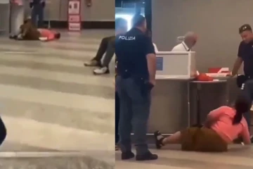 விமான நிலையத்தில் கதறி அழுத பயணி ; சமூக வலைதளத்தில் வைரலாகிய காணொளி