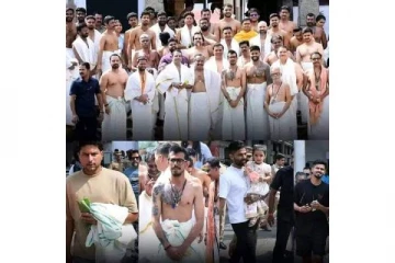 திடீரென கோவிலுக்கு போன இந்திய கிரிக்கெட் அணி வீரர்கள் - ஏன் தெரியுமா?