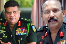 ஜெனரலாக தரமுயர்த்தப்பட்ட கமல் குண்ரத்னவும் சவேந்திர சில்வாவும்