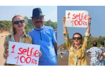 ஒரு செல்ஃபிக்கு 100 ரூபாய்..ரஷ்ய பெண்ணின் வினோத செயல்- மொத்தமாக குவிந்த இந்திய ஆண்கள்!