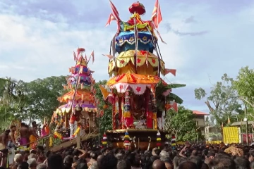 ஓடாமல் நின்ற கொக்கட்டிச்சோலையான் தேர் ; பக்தர்கள் மனதில் சஞ்சலம்