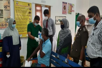 கல்முனை பிராந்தியத்தில் கோவிட் தடுப்பூசி வழங்கல் ஆரம்பம்