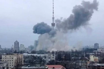 கிழக்கு உக்ரைனில் அமில கிடங்கை குறி வைத்த ரஷ்யா! பொதுமக்கள் வீட்டிலிருந்து வெளியேற தடை