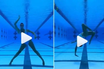 மில்லியன் கணக்கான மக்களை வாய்பிளக்க வைத்த நடனம்! அதுவும் நீருக்கடியில்- வைரல் வீடியோ