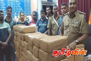 பருத்தித்துறை பொலிஸார் அதிரடி: மூன்று கோடிக்கு மேற்பட்ட கஞ்சா மீட்பு