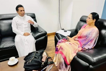 வியாழேந்திரன் மற்றும் பவித்திரா வன்னியாராச்சிக்கு இடையில் சந்திப்பு