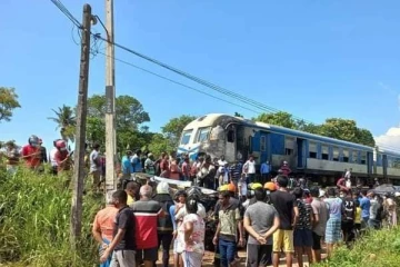 யாழில் இருந்து சென்ற புகையிரதம்; இன்று நண்கபல் இடம்பெற்ற கோர விபத்து